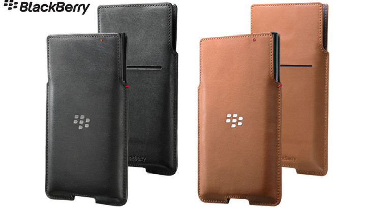 Official Blackberry Priv Leather Pocket Case Cover