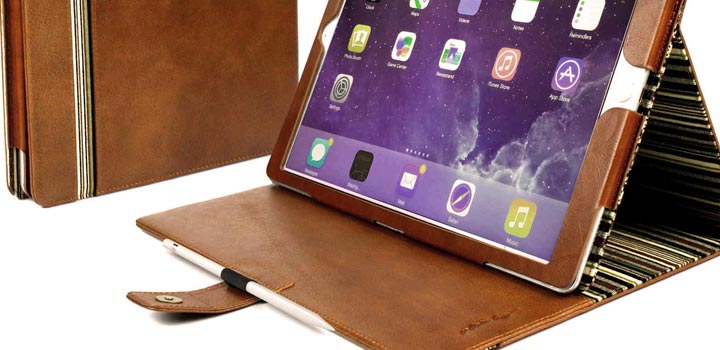 tuff-luv-leather ipad pro and pencil cases