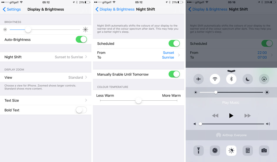 iPhone 11 Pro: How to Enable / Disable Night Shift 