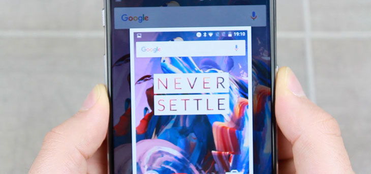 How to take a screenshot on the OnePlus 3