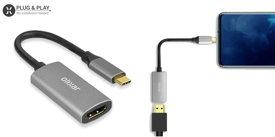 How to use a Samsung USB-C to HDMI adapter?