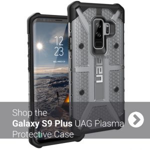 UAG Plasma Samsung Galaxy S9 Plus Protective Case - Ice / Black