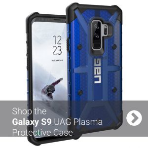 UAG Plasma Samsung Galaxy S9 Plus Protective Case - Cobalt / Black