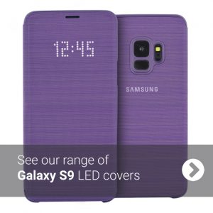 Samsung Galaxy S9 LED Flip Wallet Cover