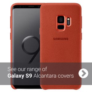 Samsung S9 Alcantara Cover Case