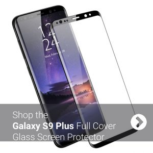 Olixar Galaxy S9 Plus Full Cover Glass Screen Protector