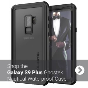 Ghostek Nautical Samsung Galaxy S9 Plus Waterproof Case - Black