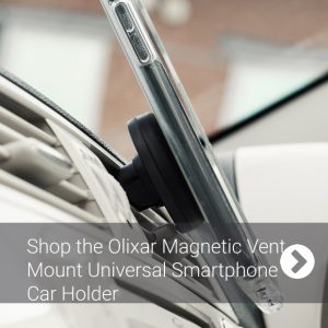 Olixar Magnetic Vent Mount Universal Smartphone Car Holder