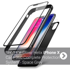 iPhone X Complete Protection System - Space Grey