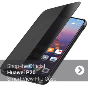 Official Huawei P20 Smart View Flip Case