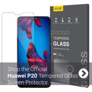 Olixar Huawei P20 Tempered Glass Screen Protector