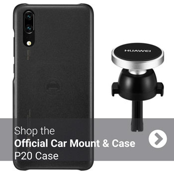 Official Huawei P20 Car Mount & Magnetic Car Case