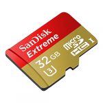 SanDisk Extreme Micro SDHC Card with SD Adapter - 32GB