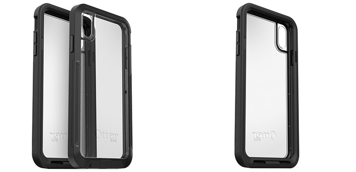 Coque iPhone XR OtterBox Pursuit – Coque robuste – Noir / transparent