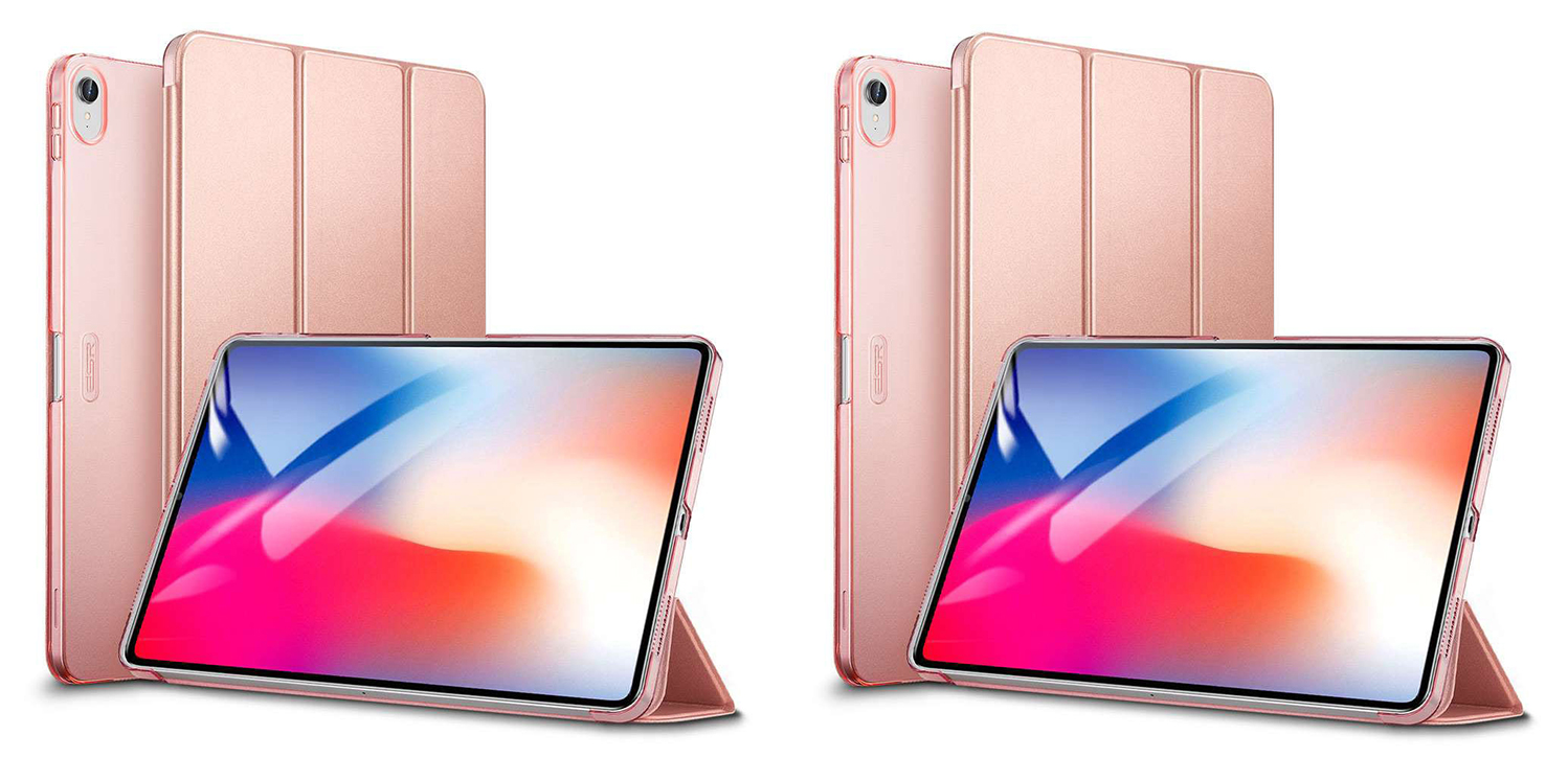 ESR-iPad-Pro-12.9-2018-Folding-Stand-Smart-Case-Rose-Gold