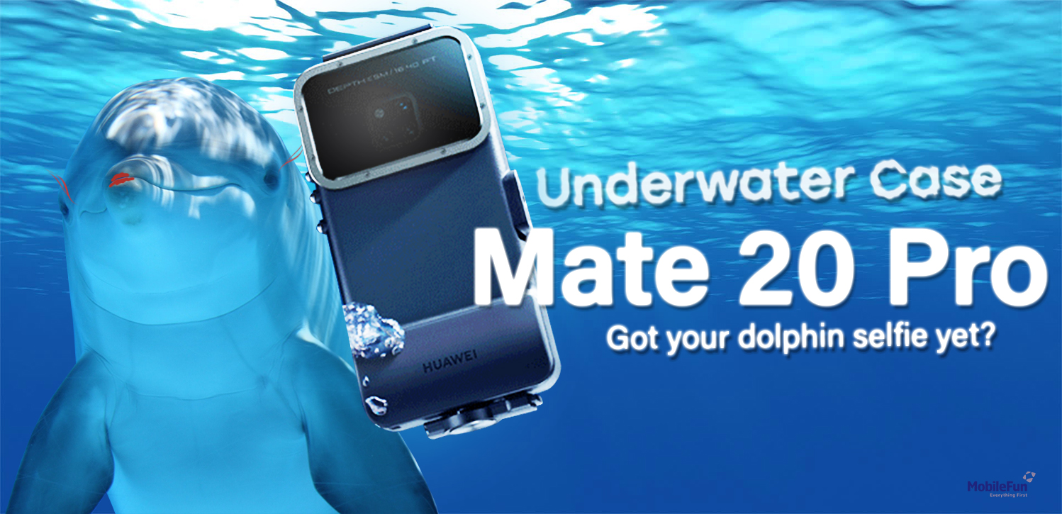 Official Protective Waterproof Diving Case For Huawei Mate 20 Pro banner