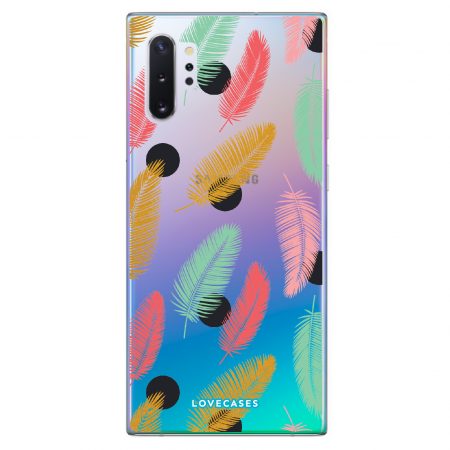 LoveCases Samsung Note 10 Plus Polka Leaf Phone Case 