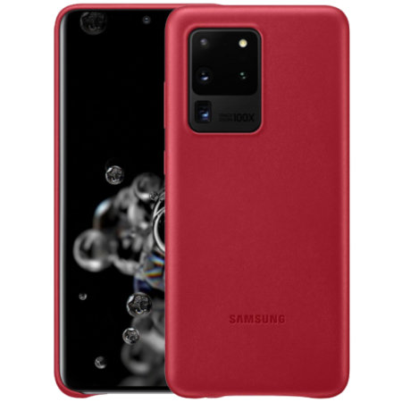 Samsung Galaxy S20 Ultra Leather Cover