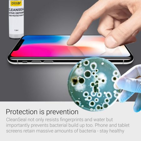 Olixar CleanSeal Anti-Bacterial Liquid Screen Cleaning and Protection