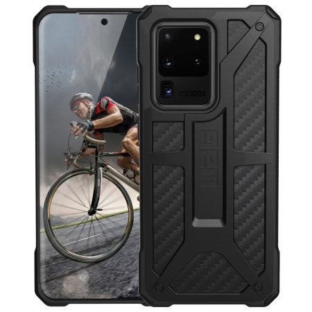 UAG Monarch Samsung Galaxy S20 Ultra Case - Carbon Fibre