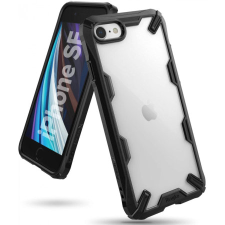 Ringke Fusion X iPhone SE 2020 Case - Black