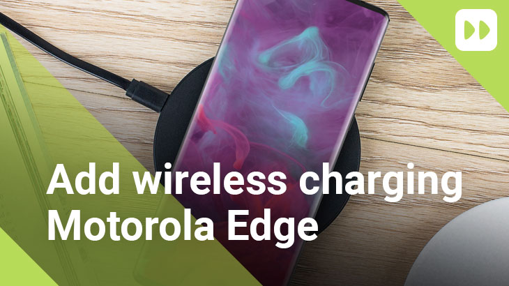 How to add wireless charging to the Motorola Edge