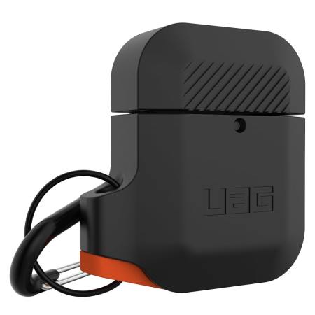 UAG Apple AirPods Silicone Case - Black - Orange