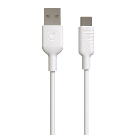 Muvit For Change Eco-Friendly USB A To USB-C Cable 1.2M - White