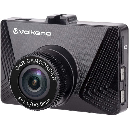 Volkano Suburbia Series 720P Dash Camera - Black