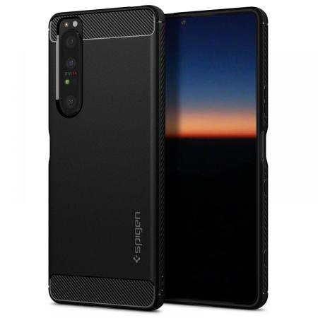 Spigen Rugged Armor Sony Xperia 1 III Protective Case - Matte Black