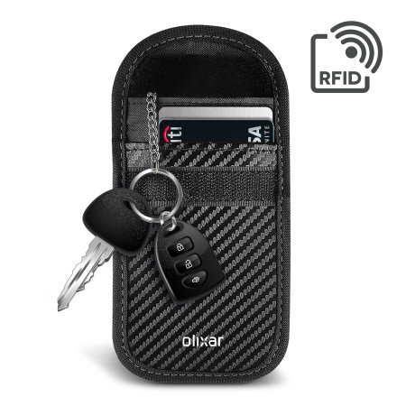 Olixar RFID Car Key Signal Blocking Pouch - Carbon Fibre