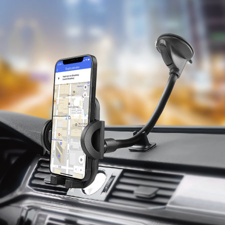 Olixar Universal Dual Attachment Windscreen & Dashboard Phone Holder