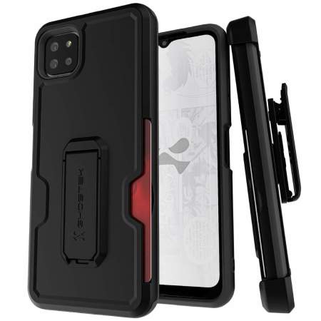 Ghostek Iron Armor 3 Samsung Galaxy A22 5G Tough Case - Black