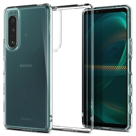 Spigen-Ultra-Hybrid-Sony-Xperia-5-III-Protective-Case---Crystal-Clear