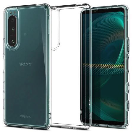Spigen-Ultra-Hybrid-Sony-Xperia-5-III-Protective-Case---Crystal-Clear