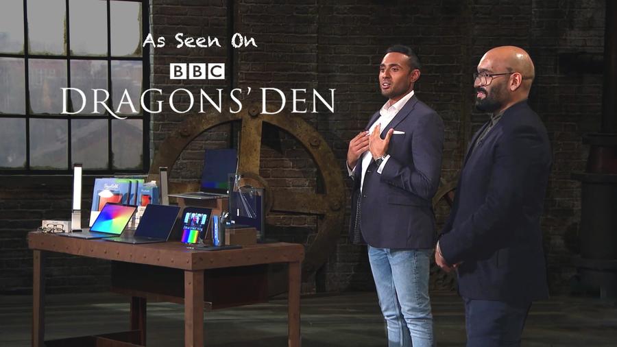 ocushiled-blue-light-dragons-den