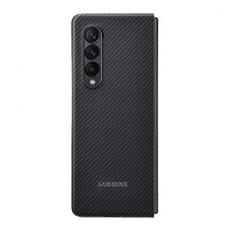 Official Samsung Galaxy Z Fold 3 Aramid Stand Case - Black
