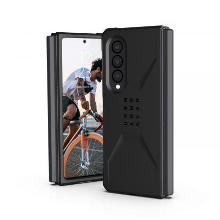 UAG Civilian Samsung Galaxy Z Fold 3 Protective Case - Black