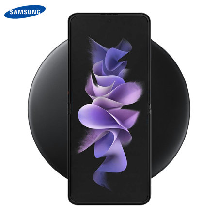 Official Samsung Galaxy Z Flip 3 Wireless Fast Charging Pad - Black