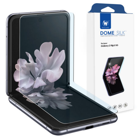 Whitestone Dome Silk Samsung Galaxy Z Flip 3 Glass Screen Protector