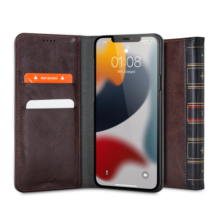 Olixar X-Tome Leather-Style iPhone 13 mini Book Wallet Case