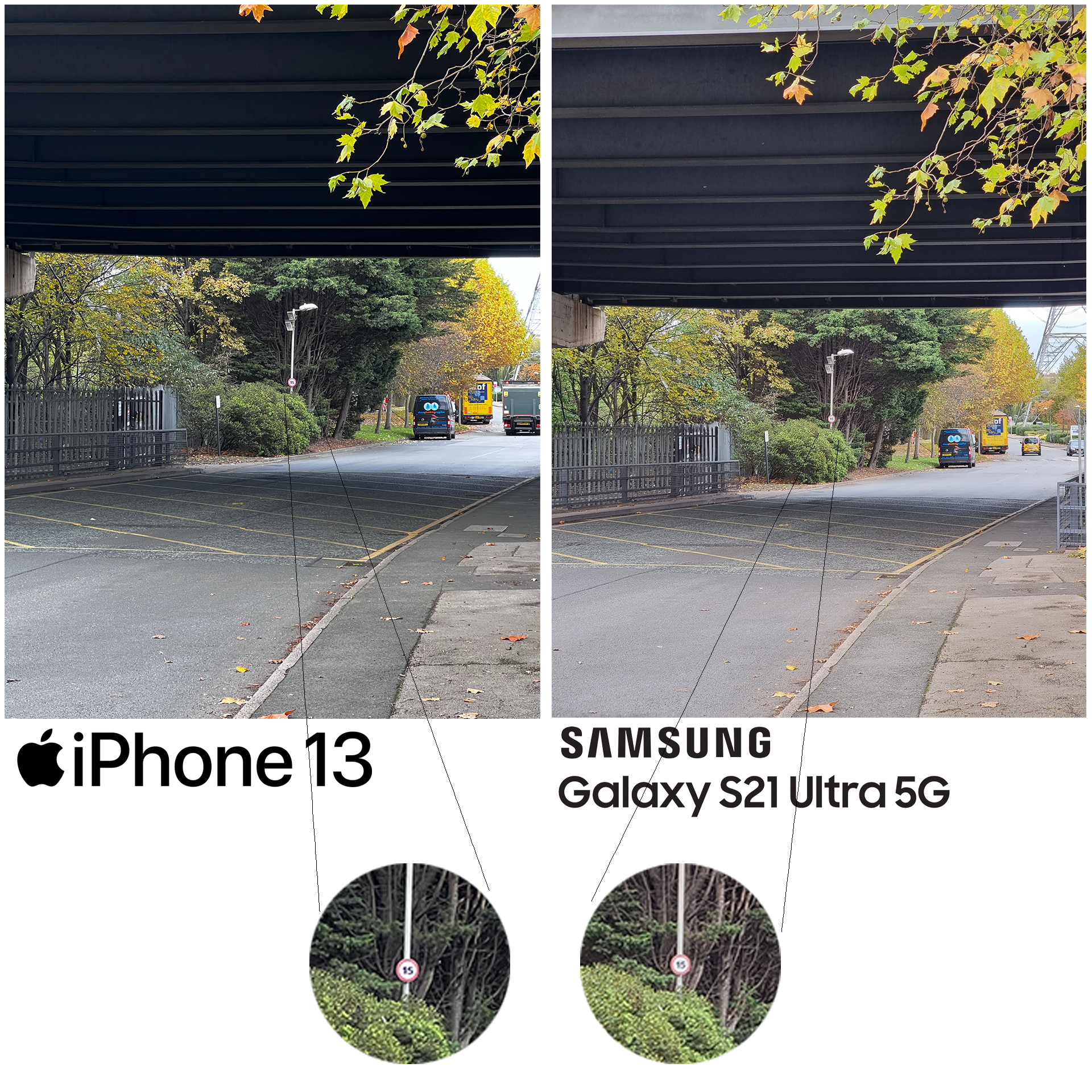 iPhone 13 Pro Max vs Samsung Galaxy S21 Ultra Camera Test