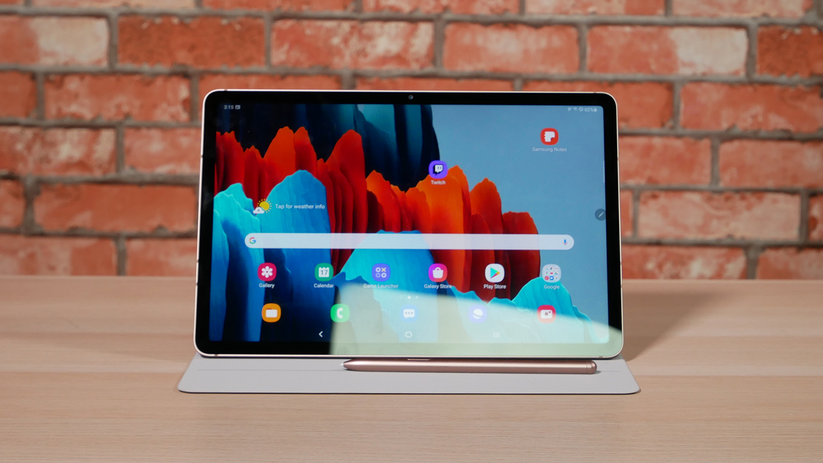 Tab S8 display