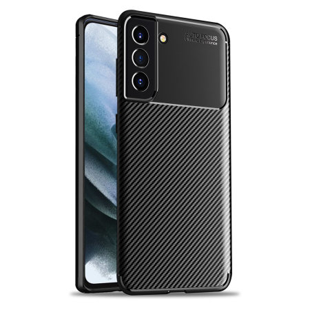 Olixar S21 FE Carbon Print cover 