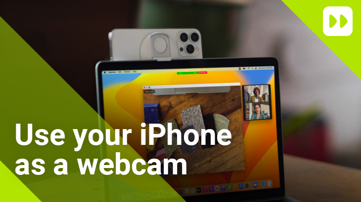 Use your iPhone as a webcam with Continuity Camera