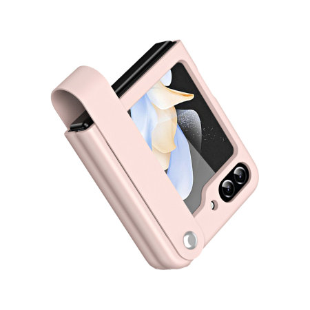 Flip 5 with clear case with hinge protection : r/galaxyzflip